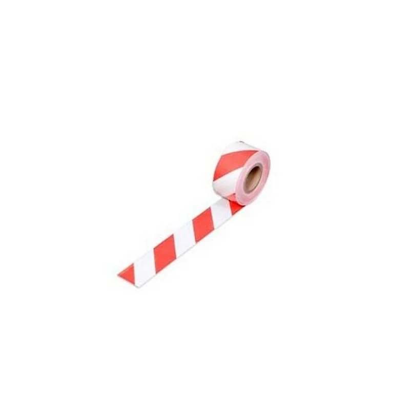200 m Flatterband rot/weiß