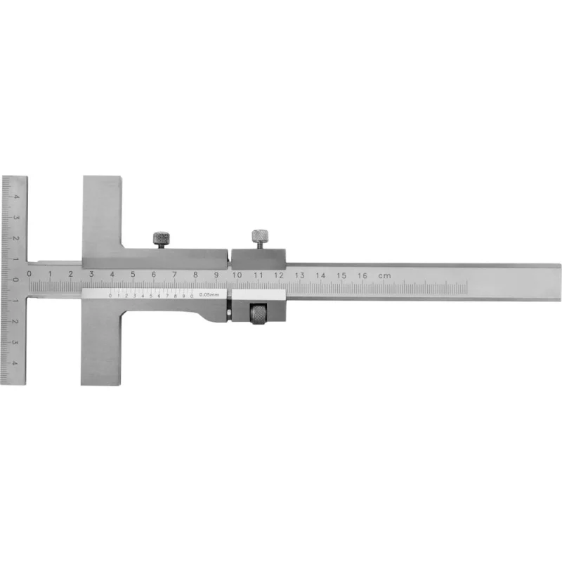 Anreiß-Messschieber mit Feineinstellung 160 mm Fortis