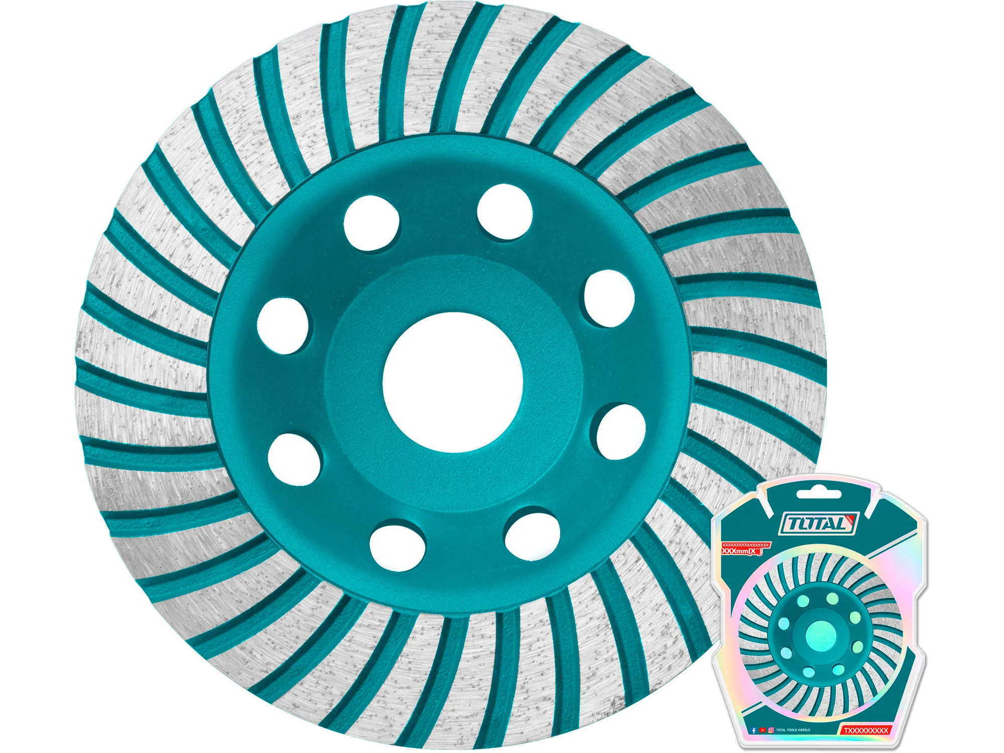 Diamantschleifscheibe, 125 mm