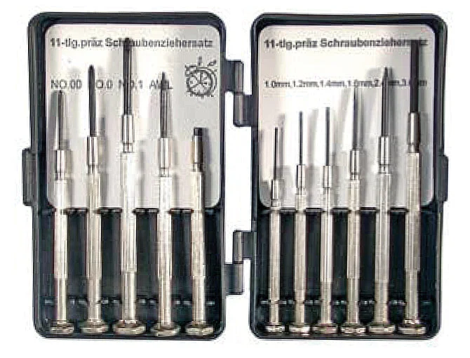 Feinmechaniker-Schraubendrehersatz, 11-tlg.