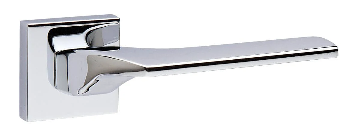 Fimet Drückergarnitur CORSA 1354-201 aus Edelstahl, WC - Badezimmer - Chrom poliert