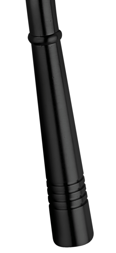 Fimet Fenstergriff CALLIOPE 151 DK aus Metall, Schwarz matt