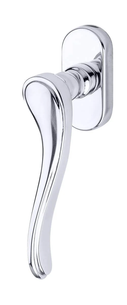 Fimet Fenstergriff DUFFY 1379 DK aus Metall, links - Chrom poliert