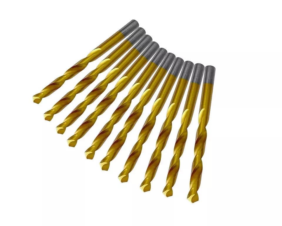HSS-TIN-Bohrer 1–10 mm (verschiedene Größen)