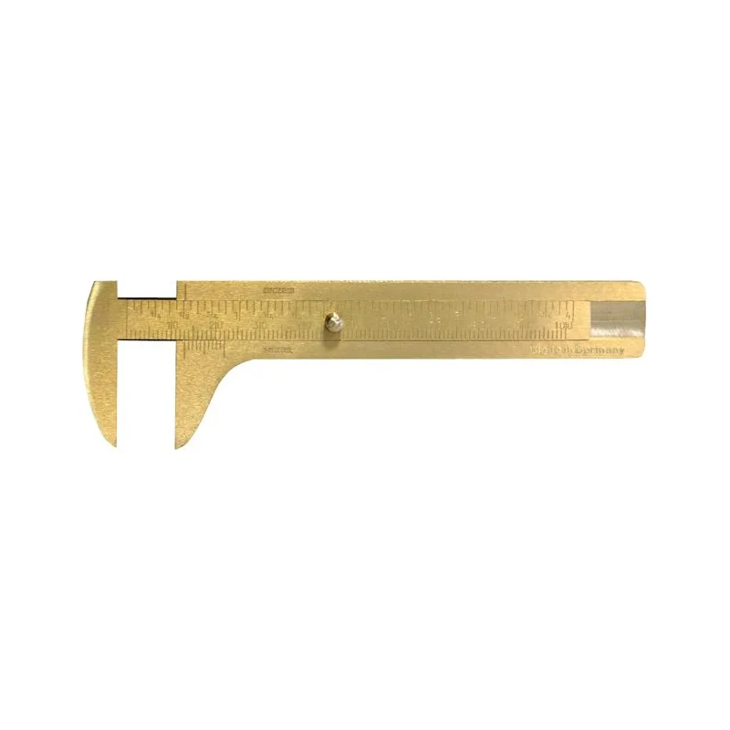 Knopfmaß Messing Fortis 100 mm