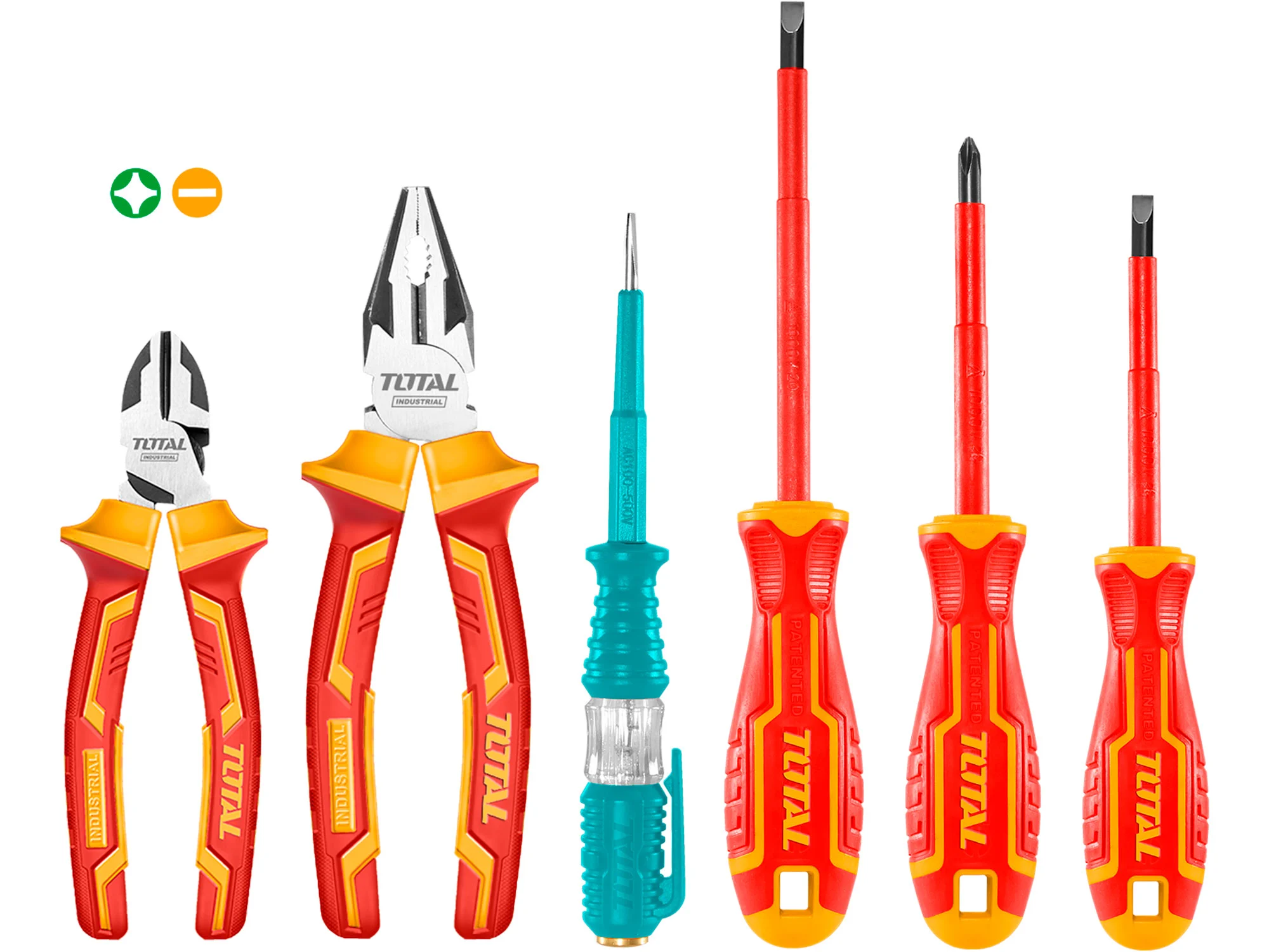 Total Elektrowerkzeuge, 6er-Set, Industrie